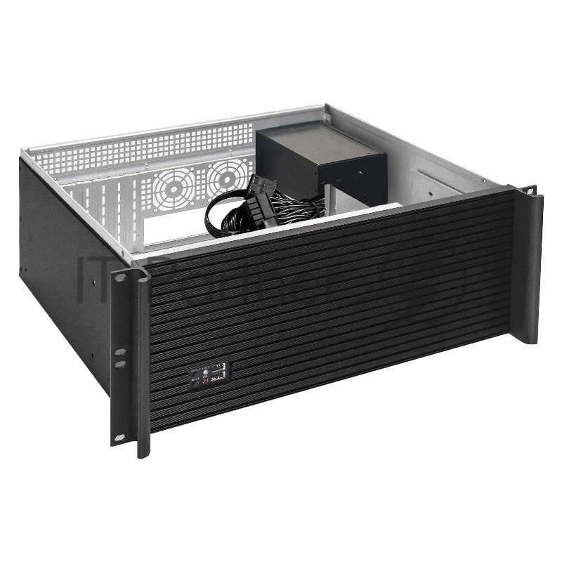 Серверный корпус ExeGate Pro 4U390-05 <RM 19, высота 4U, глубина 390, БП 600PAS, USB>