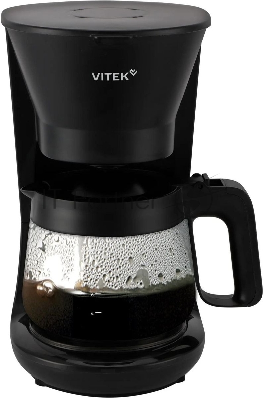 Кофеварка капельная Vitek VT-CMD1700 900Вт черный