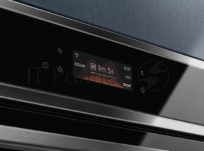 Электрический духовой шкаф Electrolux LOE8P39X с конвекцией, сенсорное управление,объем 72 л, 11 режимов, автопрограммы, очистка пиролитическая, 3 стекла в дверце, направляющие проволочные+Телескопические направляющие TR2LV, термощуп,нержавеющая стал