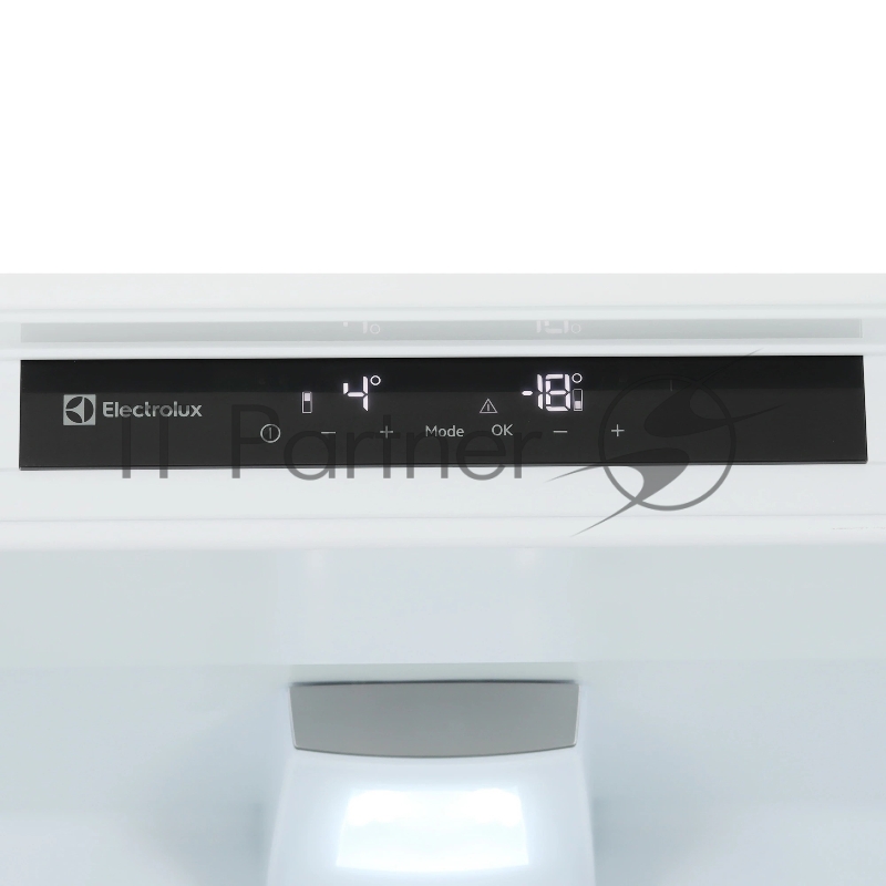 Встраиваемый холодильник Electrolux LNS6TE19S, комбинированный, высота - 1,88 м, ширина - 54 см, глубина - 55 см, сенсорное управление с символьным дисплеем, Динамическая система охлаждения в холодильной камере, система охлаждения в морозильной камер