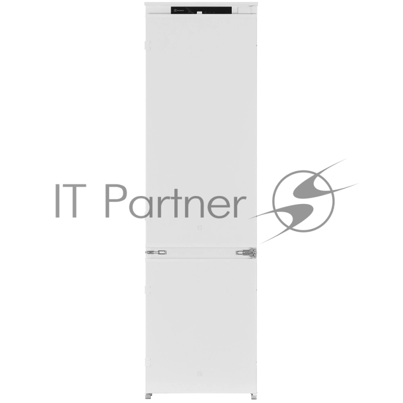 Встраиваемый холодильник Electrolux LNS6TE19S, комбинированный, высота - 1,88 м, ширина - 54 см, глубина - 55 см, сенсорное управление с символьным дисплеем, Динамическая система охлаждения в холодильной камере, система охлаждения в морозильной камер