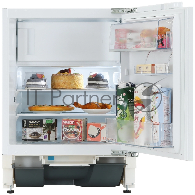 Встраиваемый холодильник Electrolux LFB3AE82R c МК, объем МК 16 л, полезный объем холодильника 94 л, механическое управление, В=82см, Ш=56см, статическая система, крепление дверцы на направляющих, класс энергопотребления - А++.
