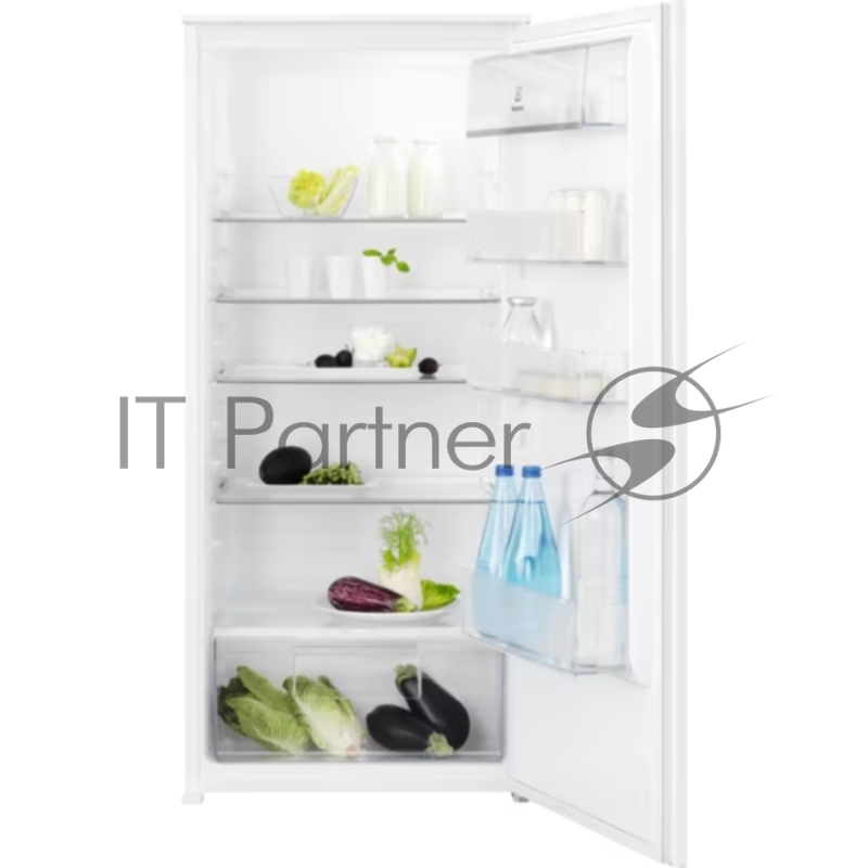Встраиваемый холодильник Electrolux LRB3AE12S, механическое управление, полезный объём: 208 л, перенавешиваемые двери, 54.8x54.9x121.8 см, белый