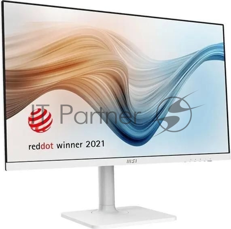 Монитор 27 MSI Modern MD272QXPW IPS 2560x1440, 100 Гц, 4 мс, 16:9, 400 кд/м², HDMI 2.0b, DP 1.2a, USB-C (98 Вт), USB Hub (2x USB 2.0), 3.5 Jack, HDR10, белый