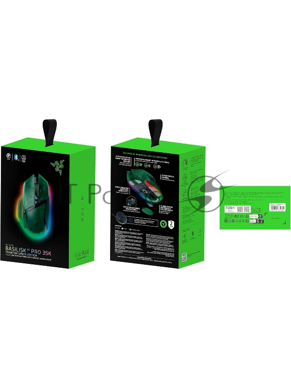 Игровая мышь Razer Basilisk V3 Pro 35K - Phantom Green Ed.