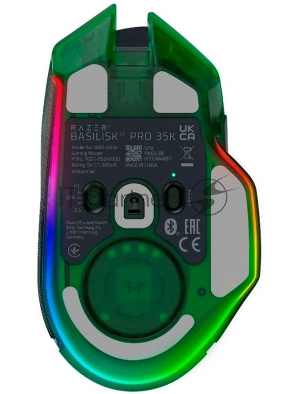 Игровая мышь Razer Basilisk V3 Pro 35K - Phantom Green Ed.