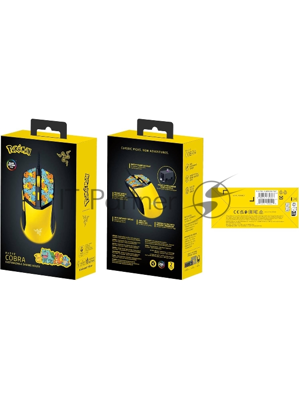 Игровая мышь Razer Cobra - Pokemon Kanto Starters Ed.