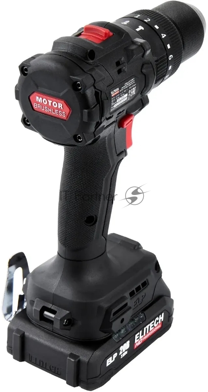 Дрель-шуруповерт Elitech CD 20ISL2 (E2201.041.01) 40Вт аккум. патрон:быстрозажимной (кейс в комплекте) (205722)