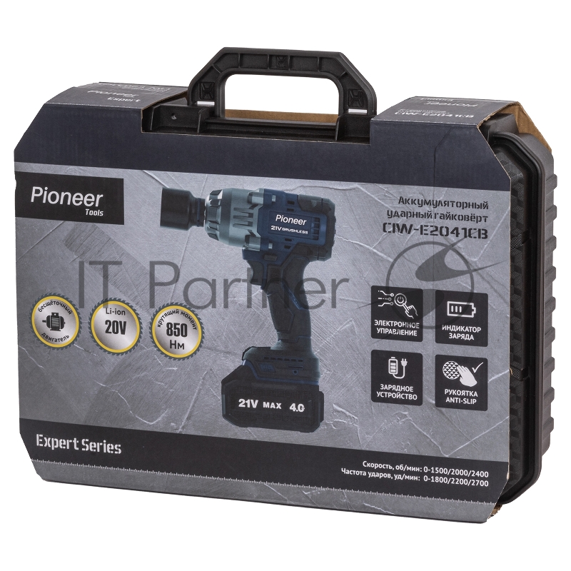 Гайковерт ударный аккумуляторный Pioneer CIW-E2041CB