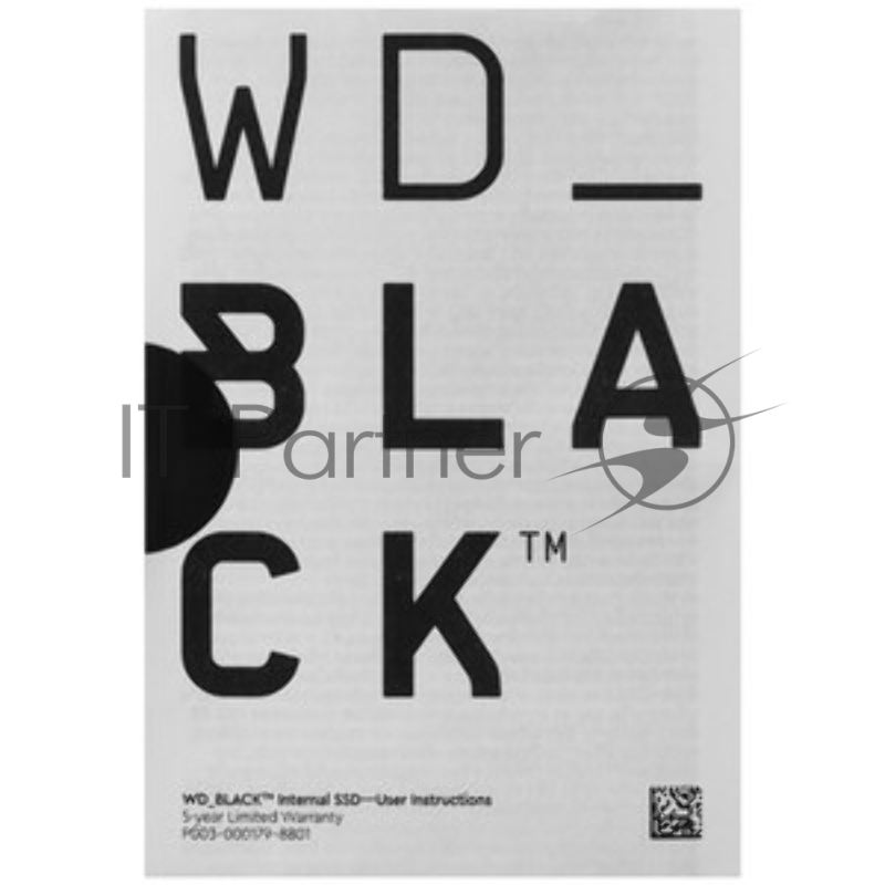 Твердотельный накопитель Western Digital Black SSD SN7100 M2.2280 PCIe 4.0 4Tb, 7000MBs/6700MBs, TBW 2400, WDS400T4X0E, 1 year