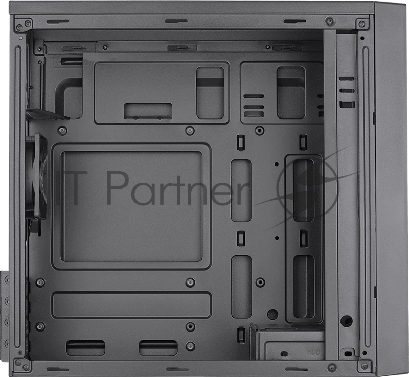 Компьютерный корпус Aerocool / Formula Cs-108-S-BK-v1 (mATX, без БП, USB 3.0 x1, USB 2.0 x1, 8cm black fan x1)