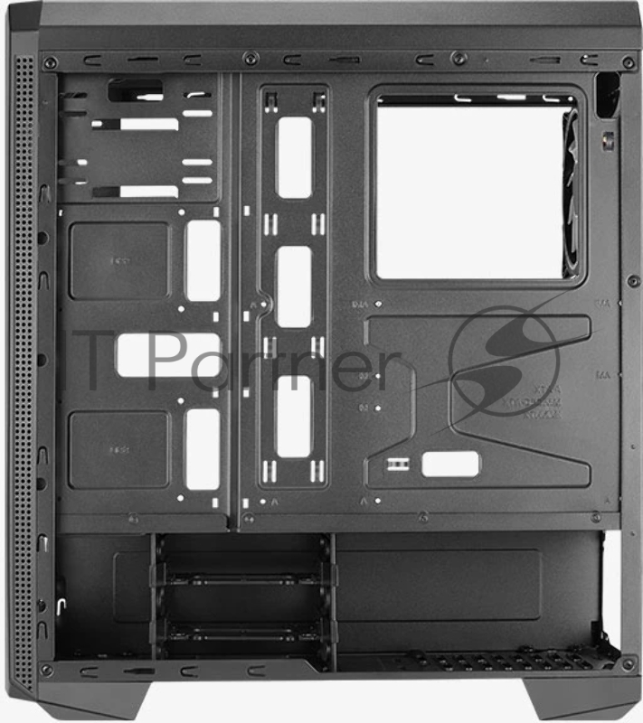 Компьютерный корпус MidiTower Aerocool / Formula GENESIS-G-BK-v2 (ATX, USB3x2, USB2x2, ARGb fan x1, без БП) (4711099473892)