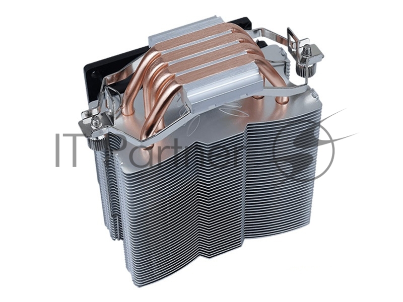 Кулер для процессора AeroCool / Formula Verkho 4 Lite серебристый, 90 мм, алюминий/медь, 2000 об/мин, 27 дБ, 4 pin, 125 Вт, 135 мм