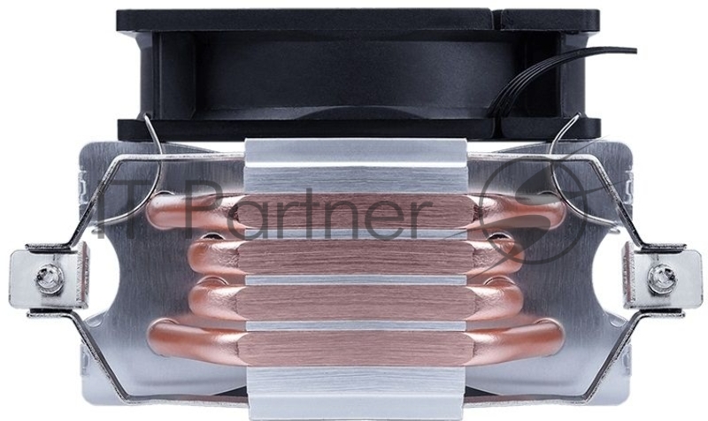 Кулер для процессора AeroCool / Formula Verkho 4 Lite серебристый, 90 мм, алюминий/медь, 2000 об/мин, 27 дБ, 4 pin, 125 Вт, 135 мм