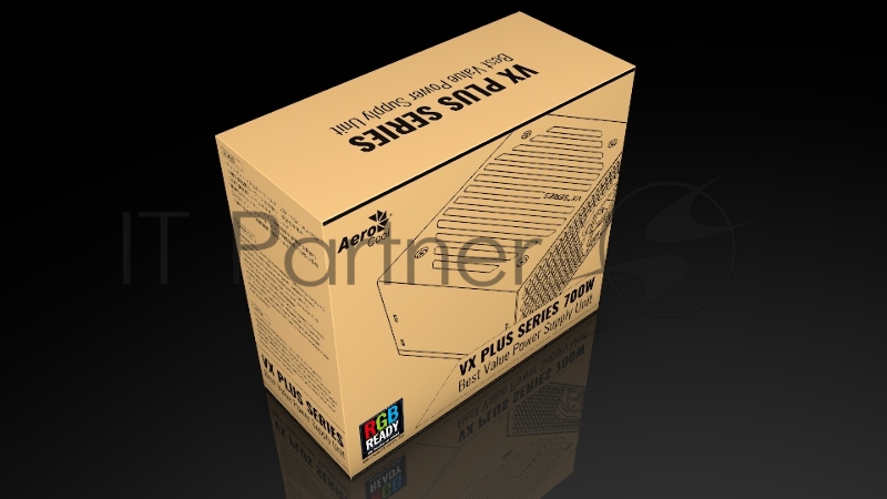 Блок питания Aerocool / Formula VX-700 PLUS RGb, 700Вт, 120мм, черный